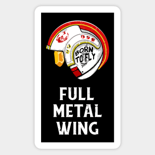 Full Metal Wing Pilot Sticker